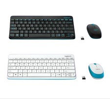 Set mouse tastiera wireless Logitech MK245 Nano - Bianco/Nero