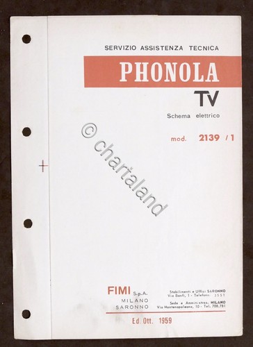 Radiotecnica phonola schema - phonola,