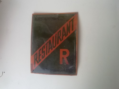 Restaurant insegna - restaurant, r