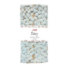 Tessuto Pizzo Daisy Azzurro
