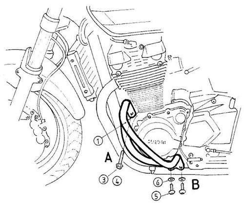 Protezione motore suzuki - motore,