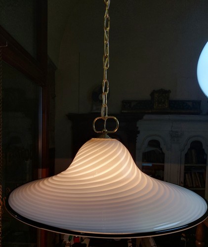 Lampadario spirale profilo - lampadario,