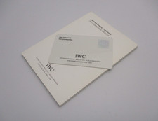Orologio IWC aperto/vuoto e