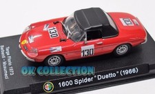 Modellino 1:43 ALFA ROMEO 1600 SPIDER DUETTO (1966) Targa Florio (73)