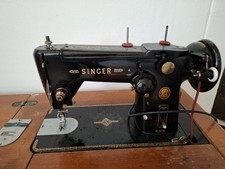 Macchina da cucire Singer 306M vintage con mobiletto originale –  a pedale