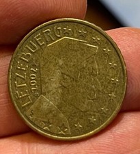 MONETA 50 CENT. - LETZEBUERG 2002 molto rara