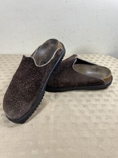 Zoccoli slip on Betula by Birkenstock Amsterdam unisex L5M4 feltro lana marrone mulo