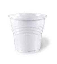 4800 Bicchierini Di Plastica Da Caffè Bianchi Bicchierino Bicchieri NO Carta TIM