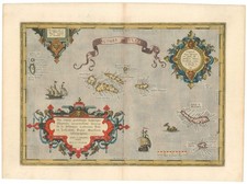 1584 Ortelius Vecchia mappa a