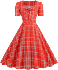 Vestito Rosso Pelle Abito Da