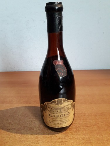 Vintage bottle poderi - bottle,