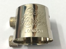 Berg Larsen legatura sax soprano bocchino in ebanite senza cap