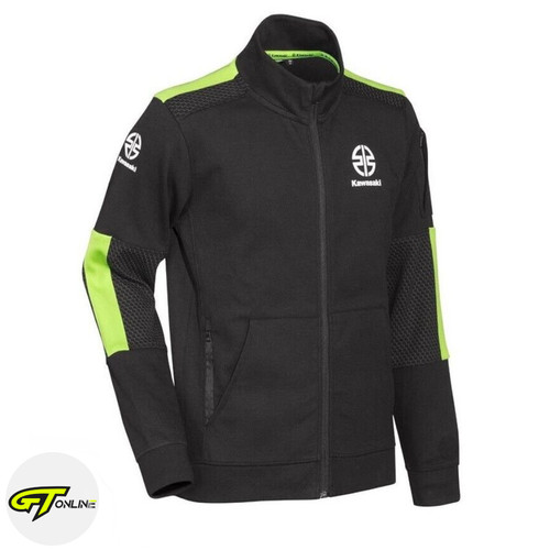 Giacca felpa uomo zip moto