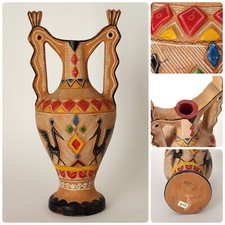 Anfora biansata in ceramica -