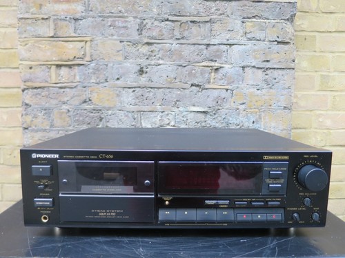 Pioneer 656 stereo cassette - ct-656,