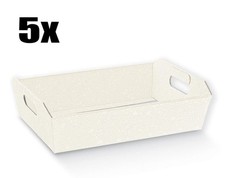 5 PEZZI HARMONY BIANCO cesto