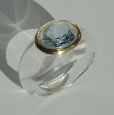 anello donna in metacrilato
