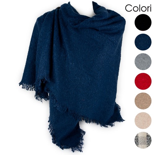 Sciarpone quadrato donna - sciarpone,