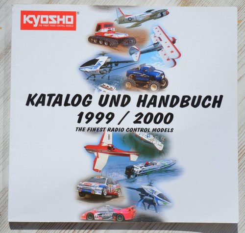 Kyosho catalogo manuale 1999 - kyosho,