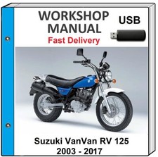 SUZUKI RV125 VAN VAN 2013 2014