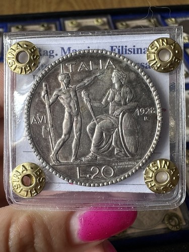 Regno italia 20 - d', lire