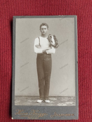 Foto cdv giovane atleta - foto,