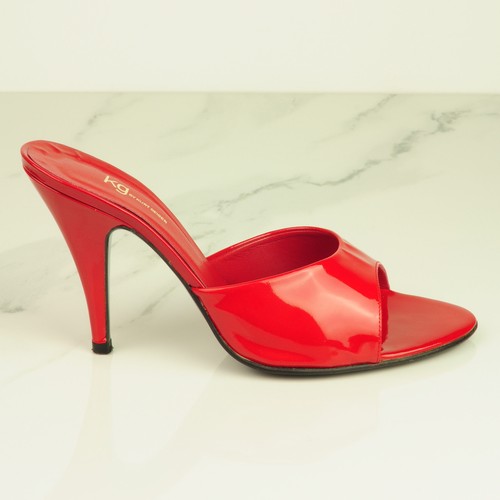 Kurt geiger janey red - red, patent