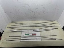 SET MODANATURE CROMATURE IN ALLUMINIO ORIG VOLKSWAGEN MAGGIOLINO BEETLE 1974 ...