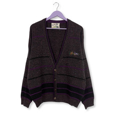Cardigan L'uomo Vintage grigio