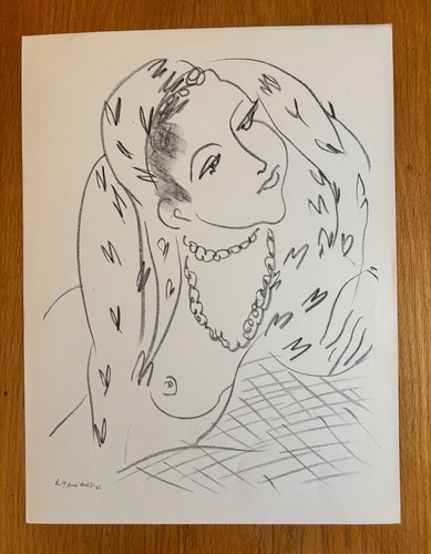 Henri matisse elégante - henri, :