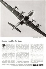 1945 WW2 epoca barca annuncio