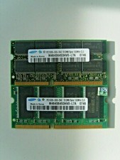 DUE SCHEDE RAM PER VECCHI PROCESSORI DA 512 MB CADAUNA MARCA SAMSUNG