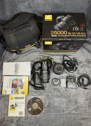 Nikon d5000 dslr kit - dslr,