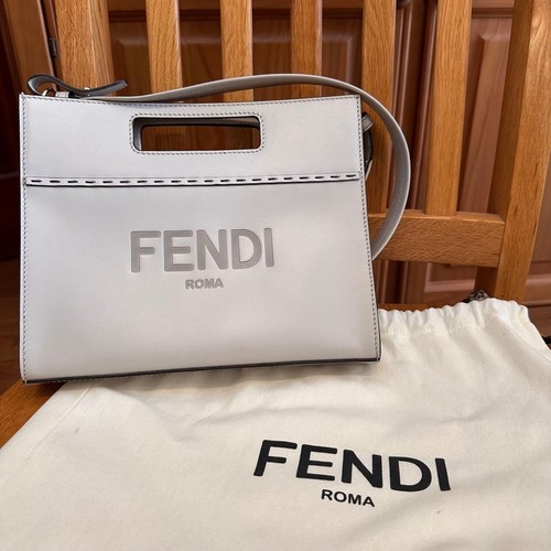 Borsa tracolla fendi grigio - tracolla,