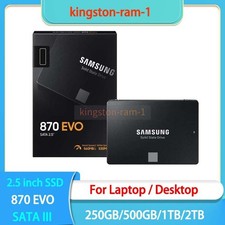 Samsung SSD 870 EVO 2 TB 1 TB
