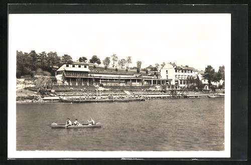 Cartolina pisek koupaliste - cartolina,