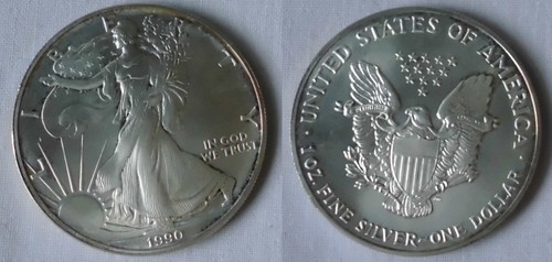 Moneta argento dollaro - moneta,