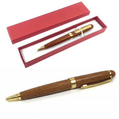 Penna sfera legno ciliegio - sfera,