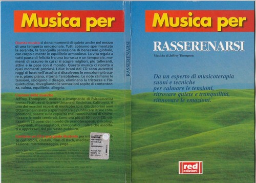 Musica per rasserenarsi - cd,