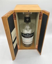 Rarissima bottiglia vuota Midleton 22' whisky vintage uscita e scatola in legno doppia porta