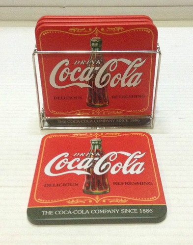 Coca cola set sottobicchieri - cola, 4