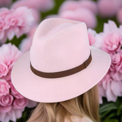 Fedora cappello lana feltro - fedora,