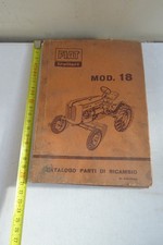 catalogo parti di ricambio trattore Fiat La Piccola mod.18 trattrice tractor