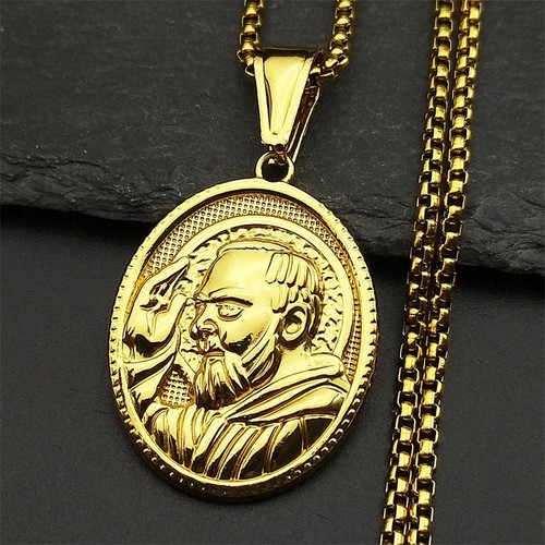 Collana medaglia san padre - medaglia,