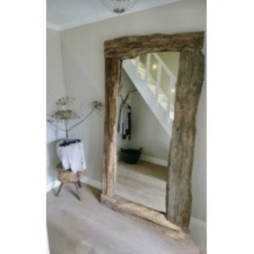 Specchio cornice legno - specchio,