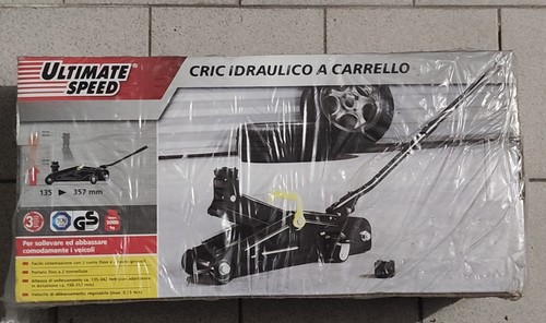 Cric idraulico carrello 2t - carrello,