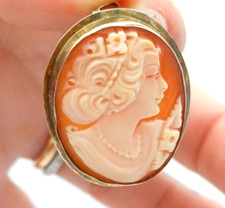 CAMMEO SPILLA E CIONDOLO D'EPOCA