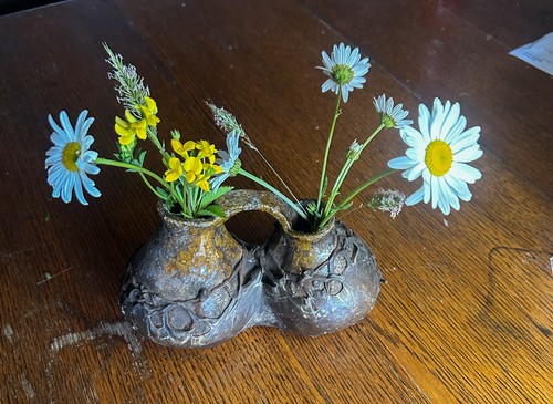Vaso vaso doppio ceramica