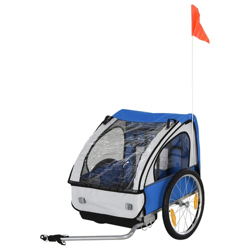 Homcom rimorchio bici bambino - bici,