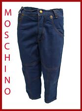 Moschino da bambino 2 anni pantaloni pantalone 100% cotone bambini bimbo leggero